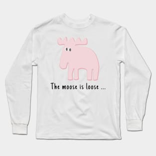 Funny Reindeer Long Sleeve T-Shirt